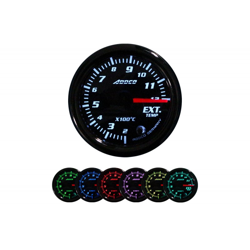 Zegar ADDCO 52mm - Exhaust Temperature