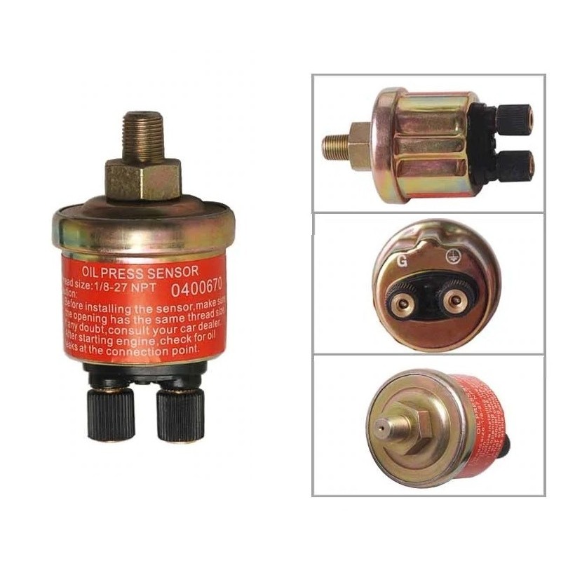 Czujnik ciśnienia oleju do zegarów ADDCO, EPMAN