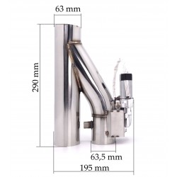 Przepustnica Wydechu 2.5 " Pilot