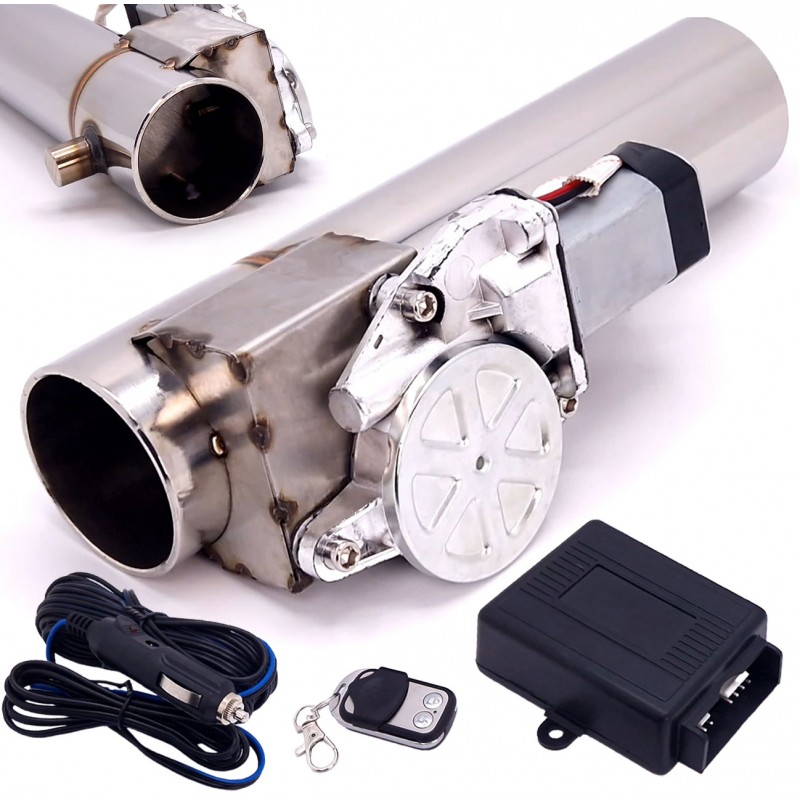 Elektryczna Przepustnica Wydechu prosta 3 cale Pilot