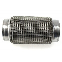 Łącznik elastyczny wydechu 63x200mm Wzmocniony 304SS