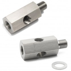Uniwersalny adapter czujnika ciśnienia/ temperatury oleju 1/8'' NPT
