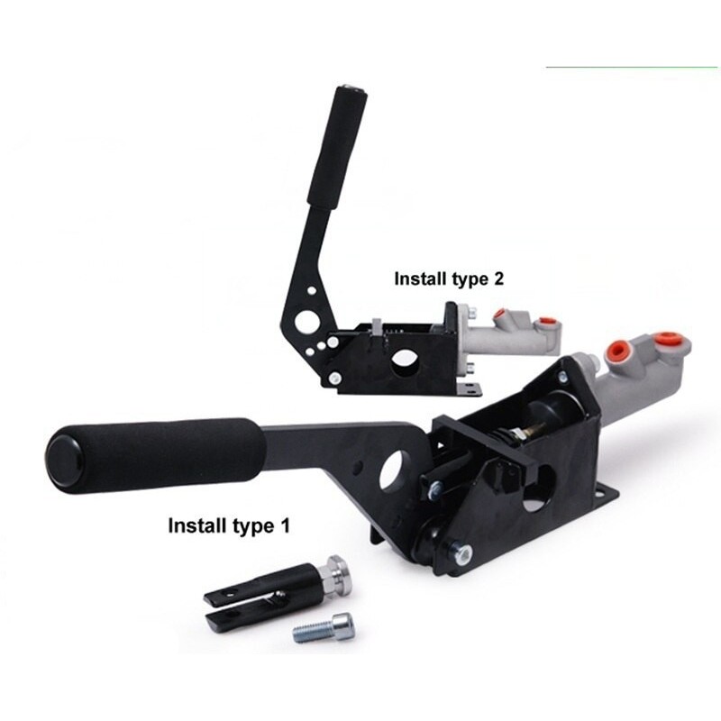 Hamulec ręczny hydrauliczny z pompą hamulcową