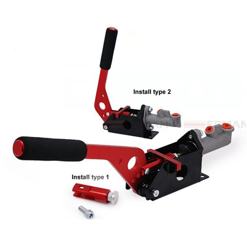 Hamulec ręczny hydrauliczny z pompą hamulcową