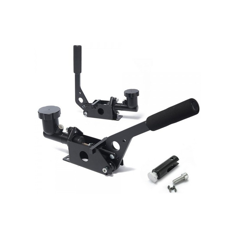 Hamulec ręczny hydrauliczny z pompą hamulcową i zbiornikiem