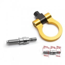 Hak zaczep holowniczy złoty