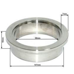 V-Band 4.0" 102mm z flanszą centrującą