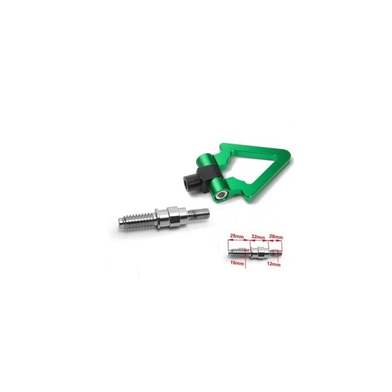 Hak zaczep holowniczy zielony