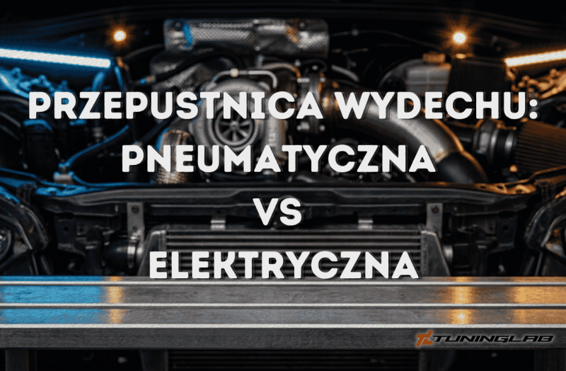 Przepustnica wydechu pneumatyczna vs elektryczna – tuning układu wydechowego